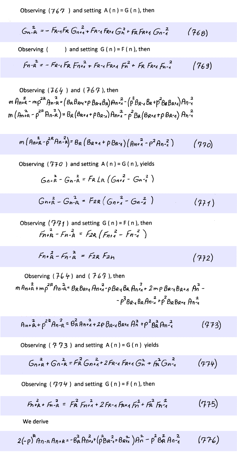 Formulae
